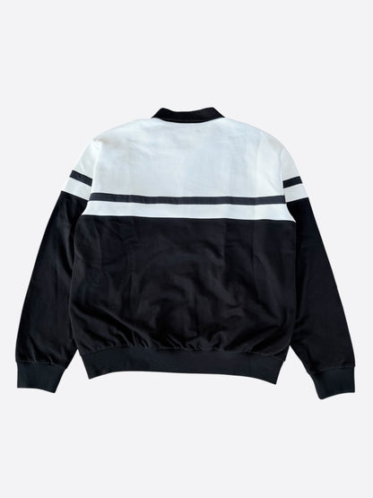 Louis Vuitton Black & White Hybrid Track Jacket