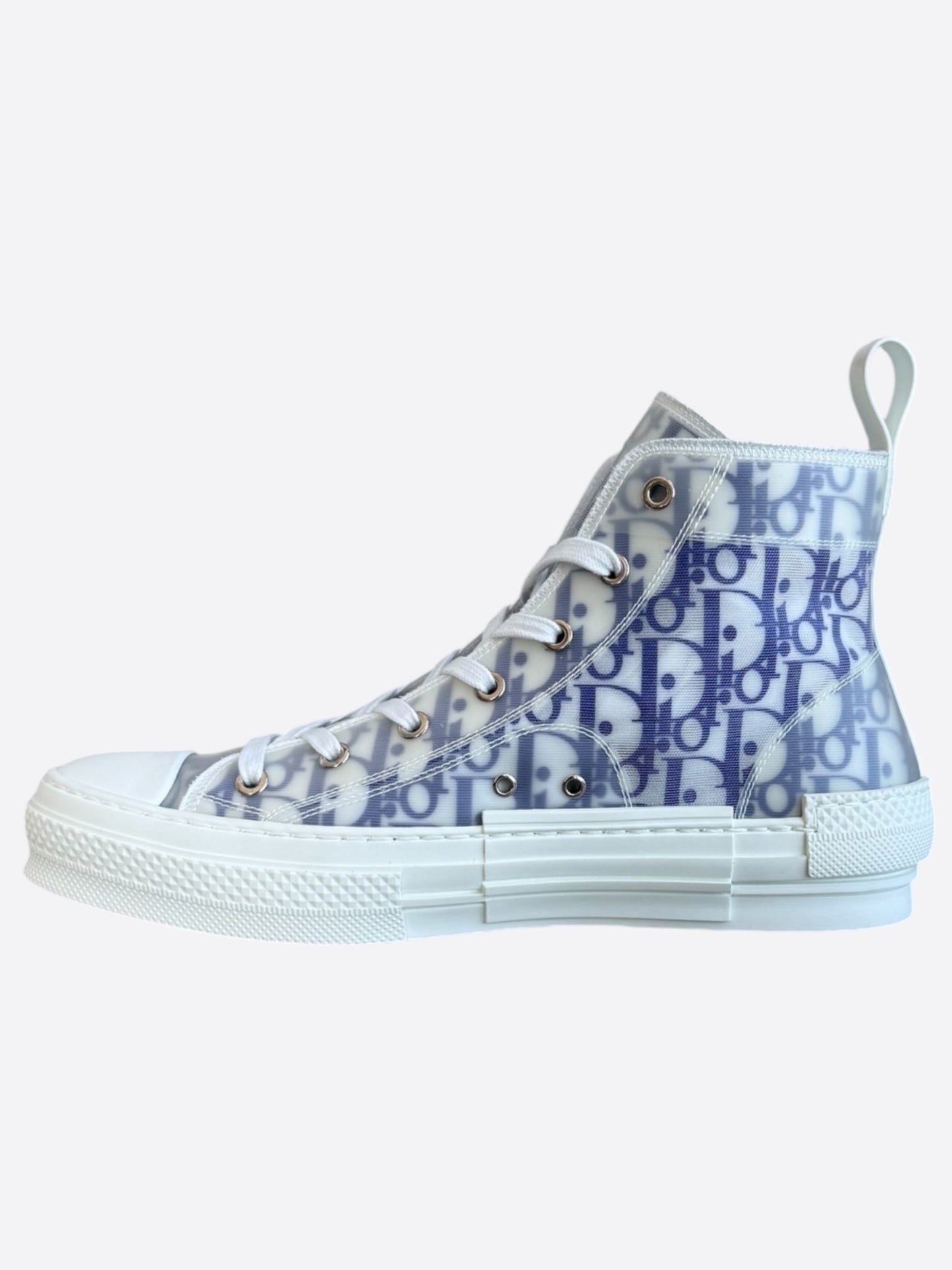 Dior Kenny Scharf White & Multicolor Oblique Faces B23 Sneakers