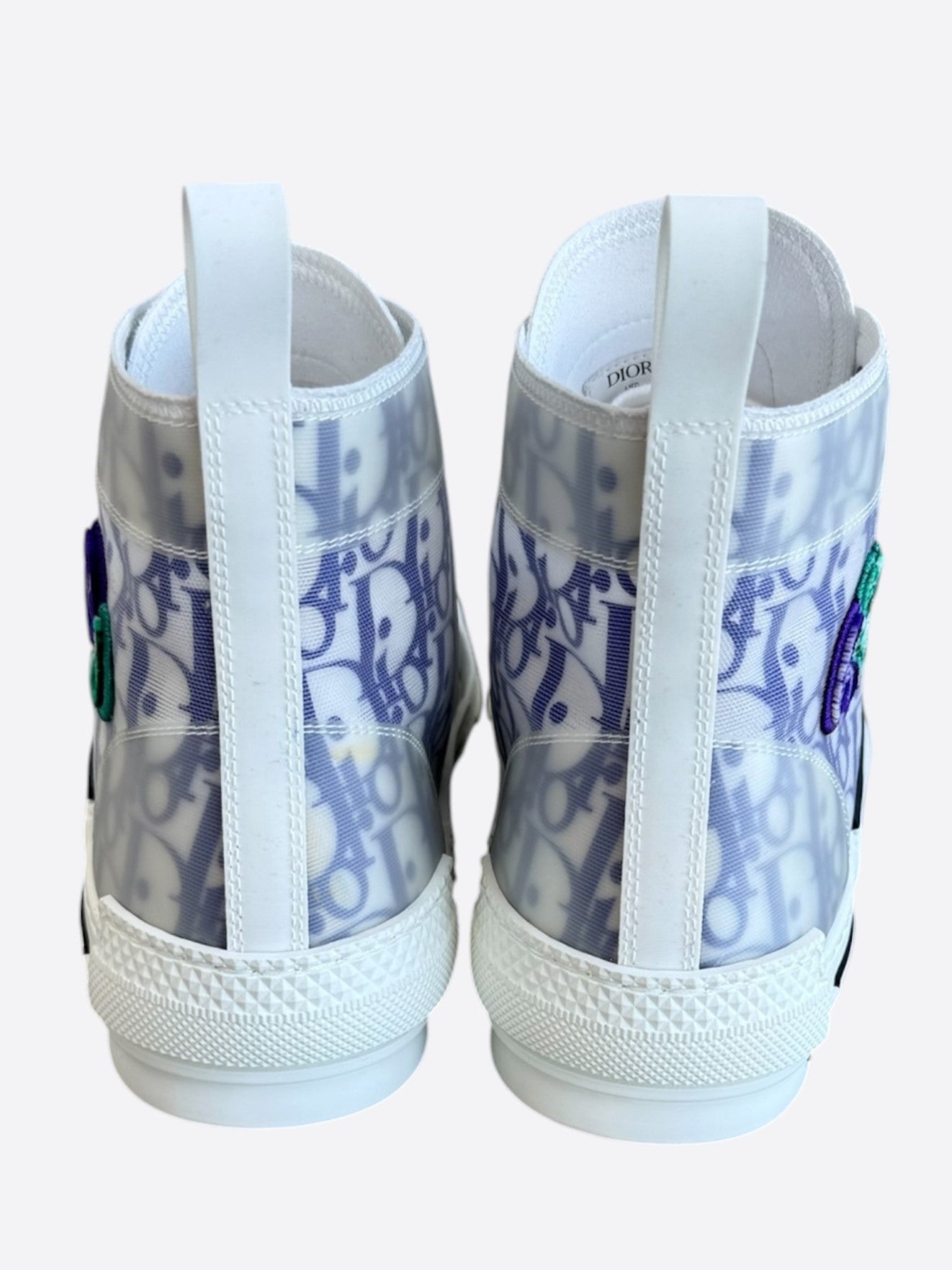 Dior Kenny Scharf White & Multicolor Oblique Faces B23 Sneakers