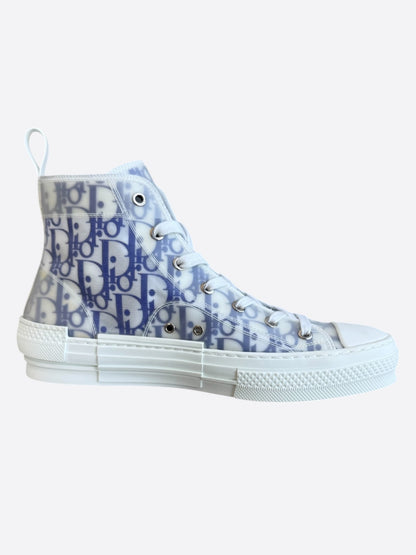 Dior Kenny Scharf White & Multicolor Oblique Faces B23 Sneakers