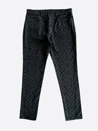 Louis Vuitton NBA Grey Monogram Jeans