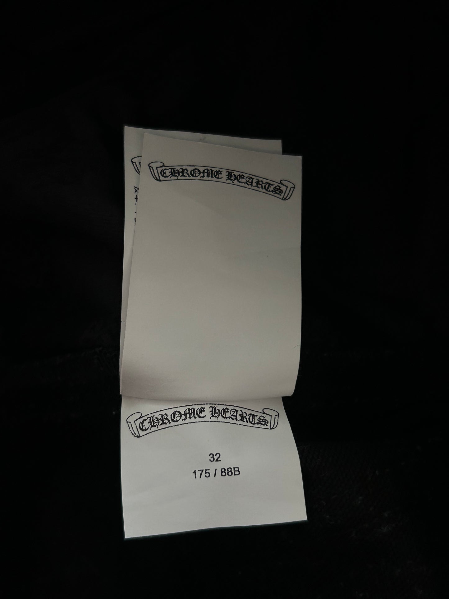 Chrome Hearts Black Cross Patch Carpenter Pants