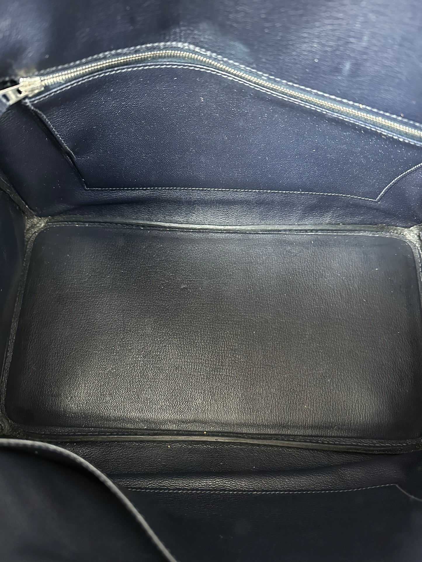 Hermes Blue Crocodile Birkin 35