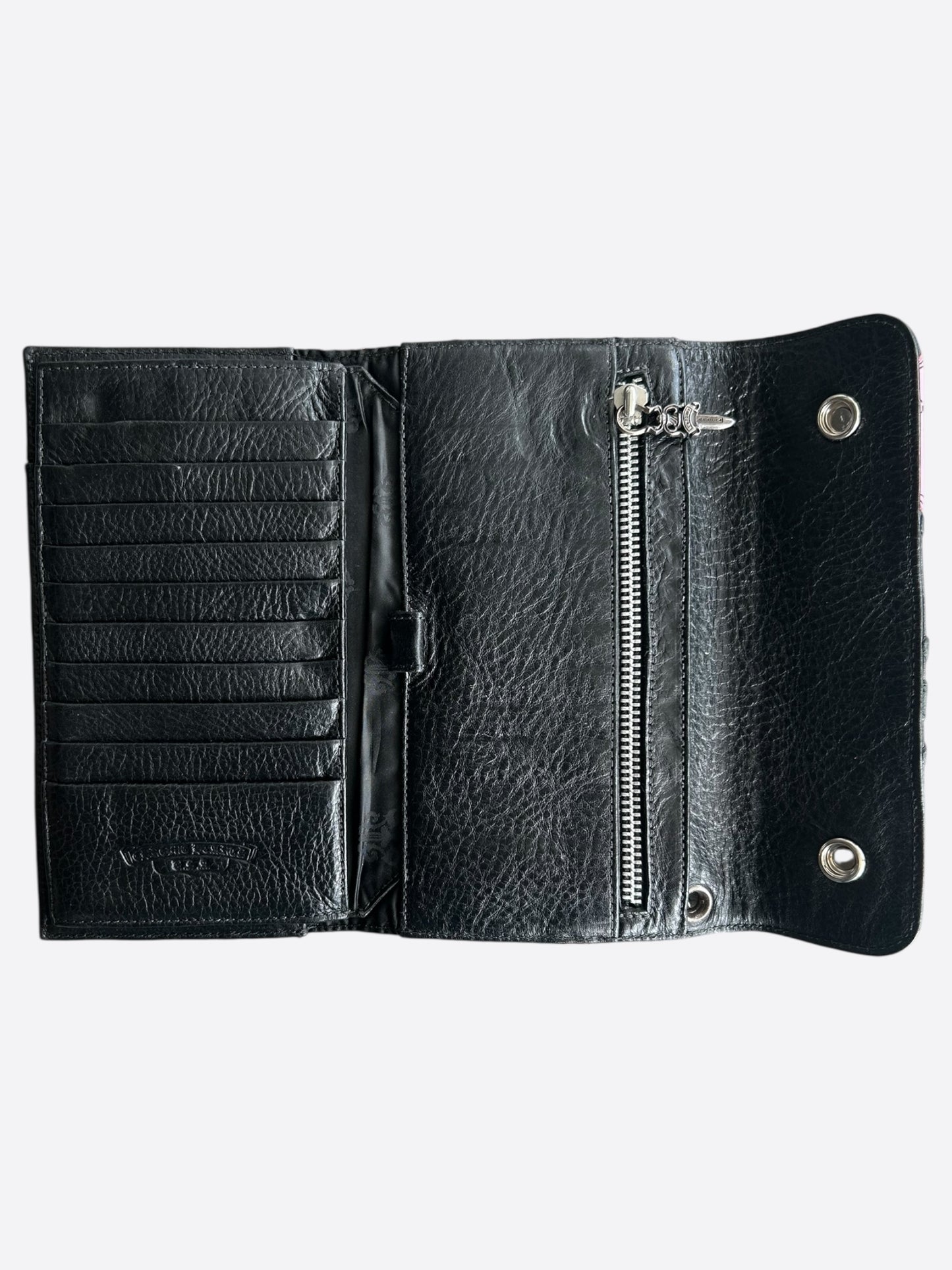 Chrome Hearts Multicolor Cross Patch Wallet