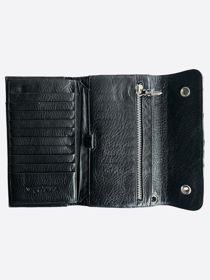 Chrome Hearts Multicolor Cross Patch Wallet