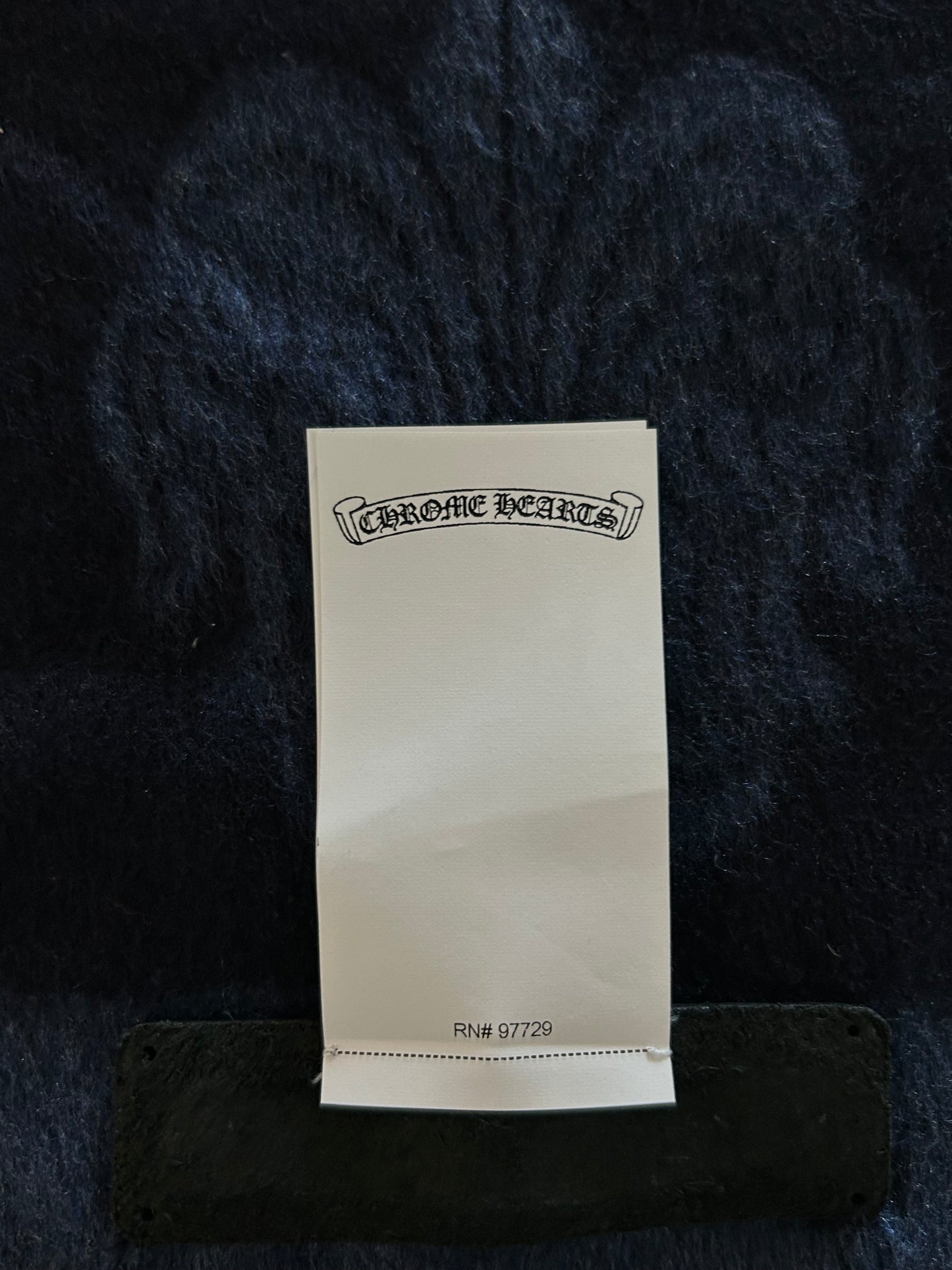 Chrome Hearts Blue & Navy Scarf