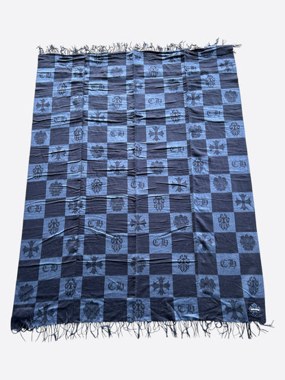 Chrome Hearts Blue & Navy Scarf
