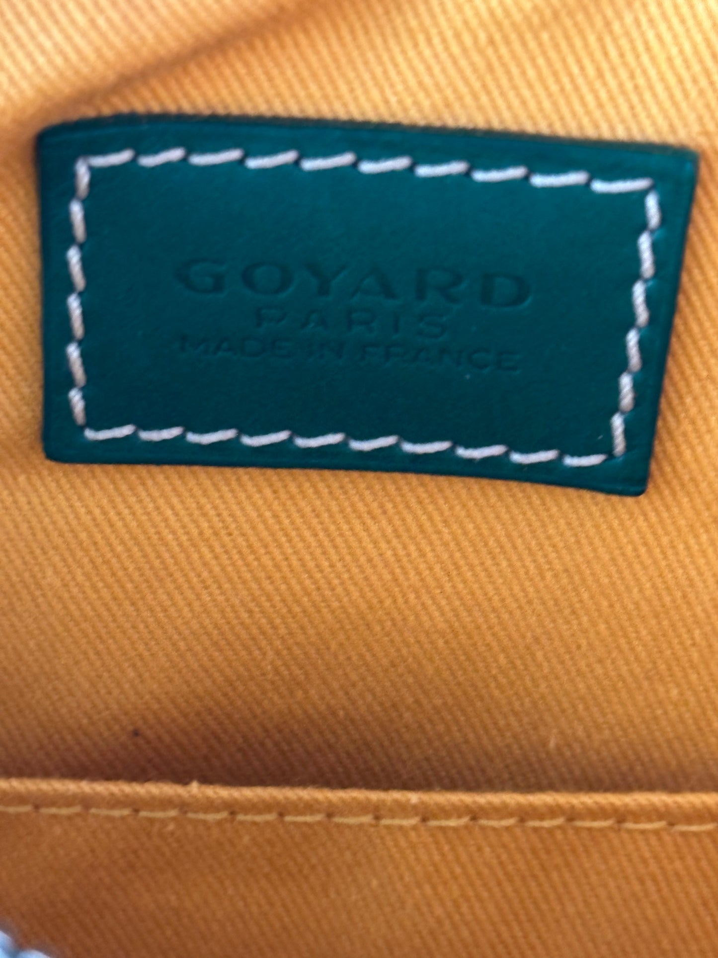Goyard Green PM Toiletry Bag