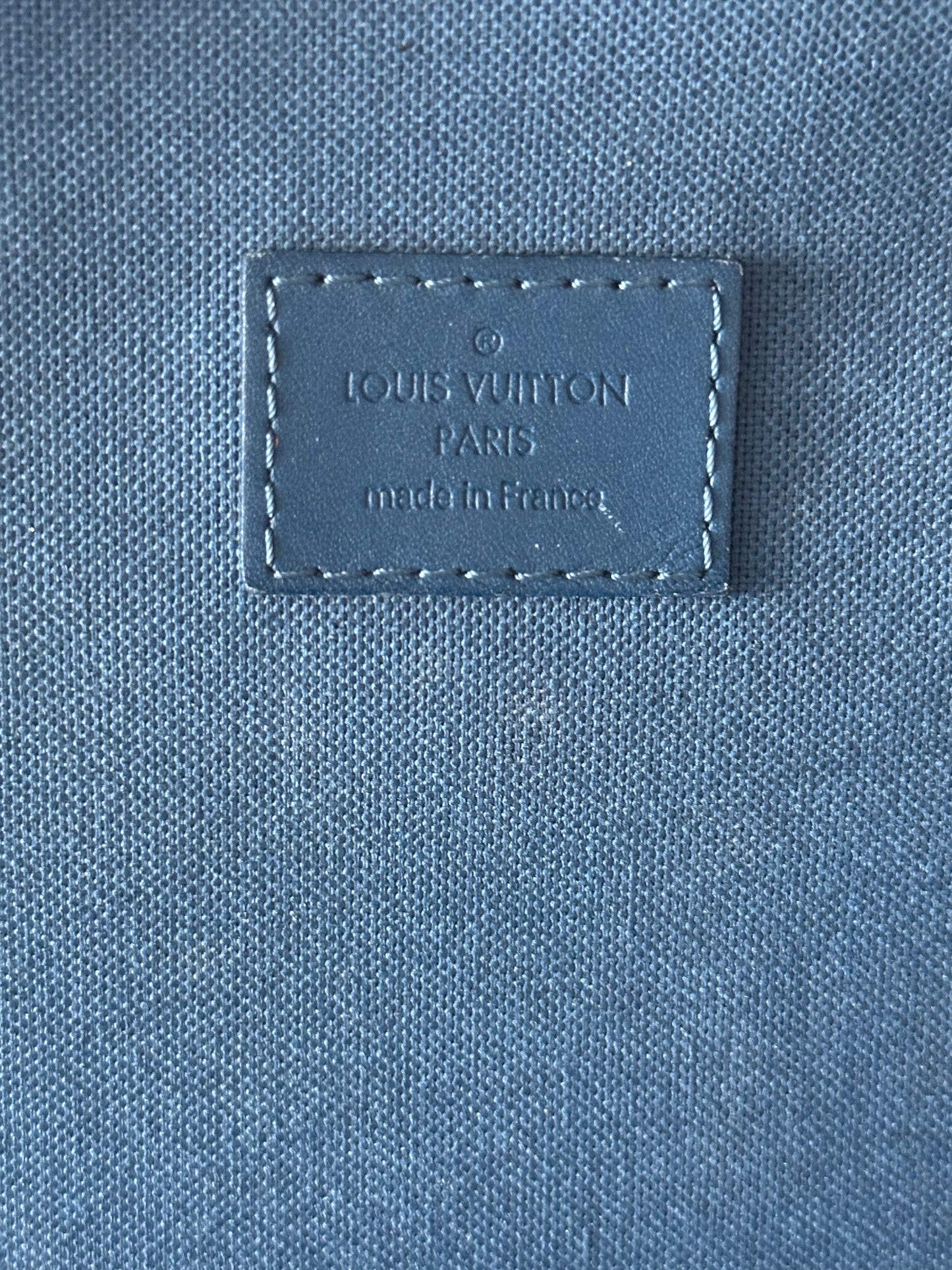 Louis Vuitton Blue Infini Damier Michael Backpack