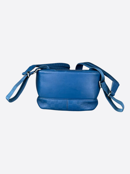 Louis Vuitton Blue Infini Damier Michael Backpack