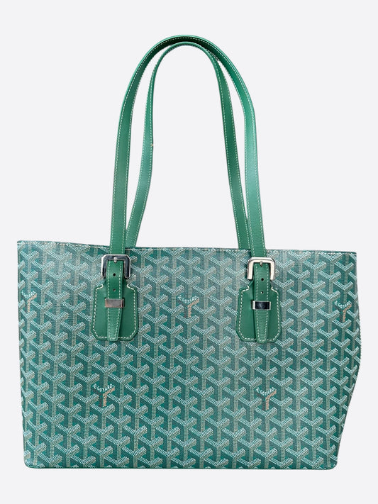 Goyard Green Okinawa GM Tote Bag