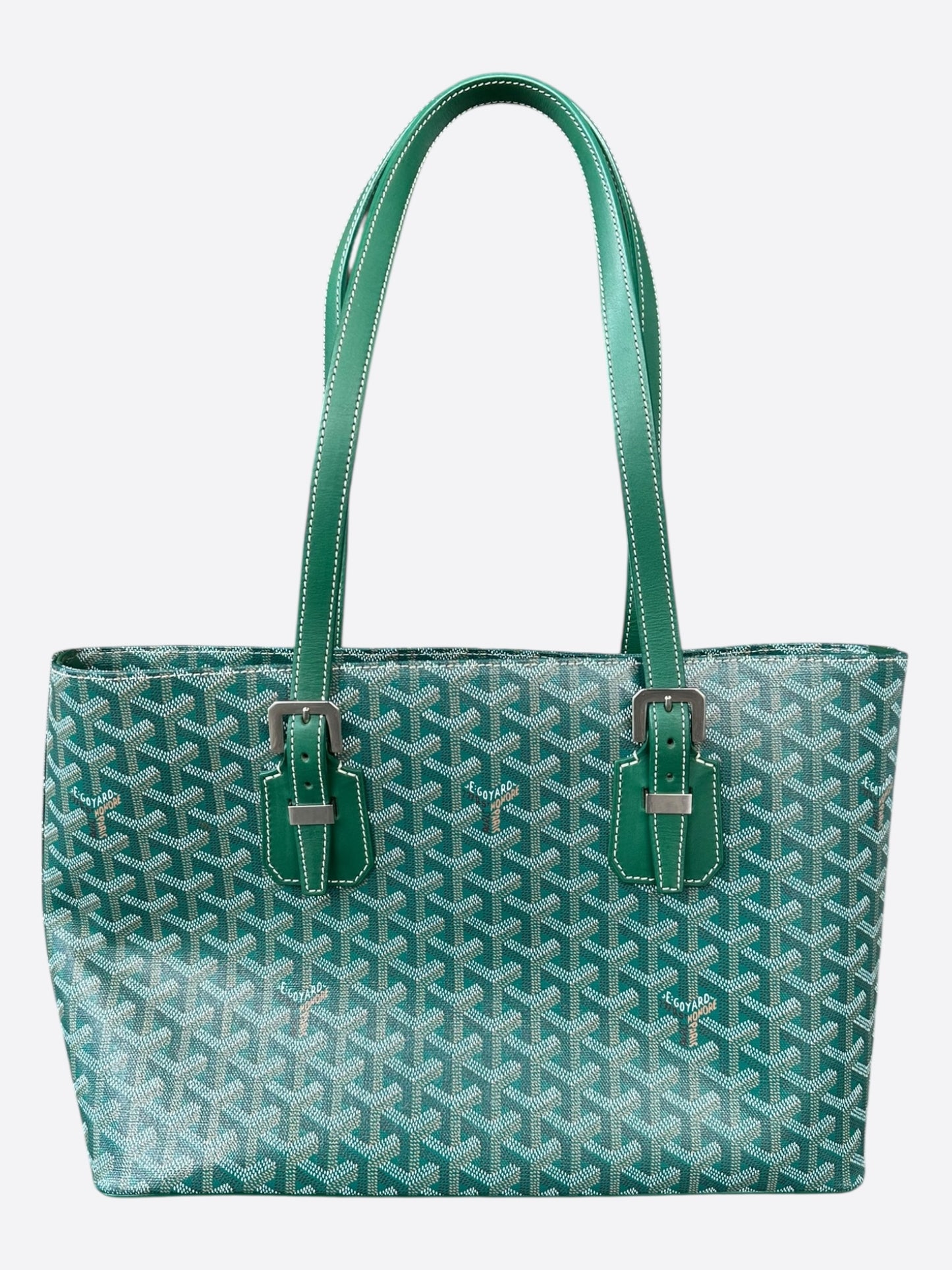 Goyard Green Okinawa GM Tote Bag