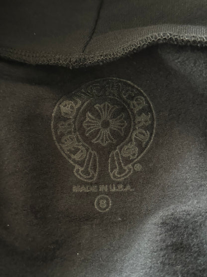 Chrome Hearts Script Logo Zip Up Hoodie