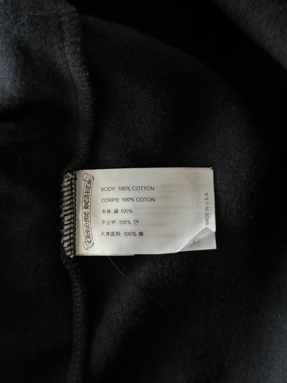 Chrome Hearts Script Logo Zip Up Hoodie