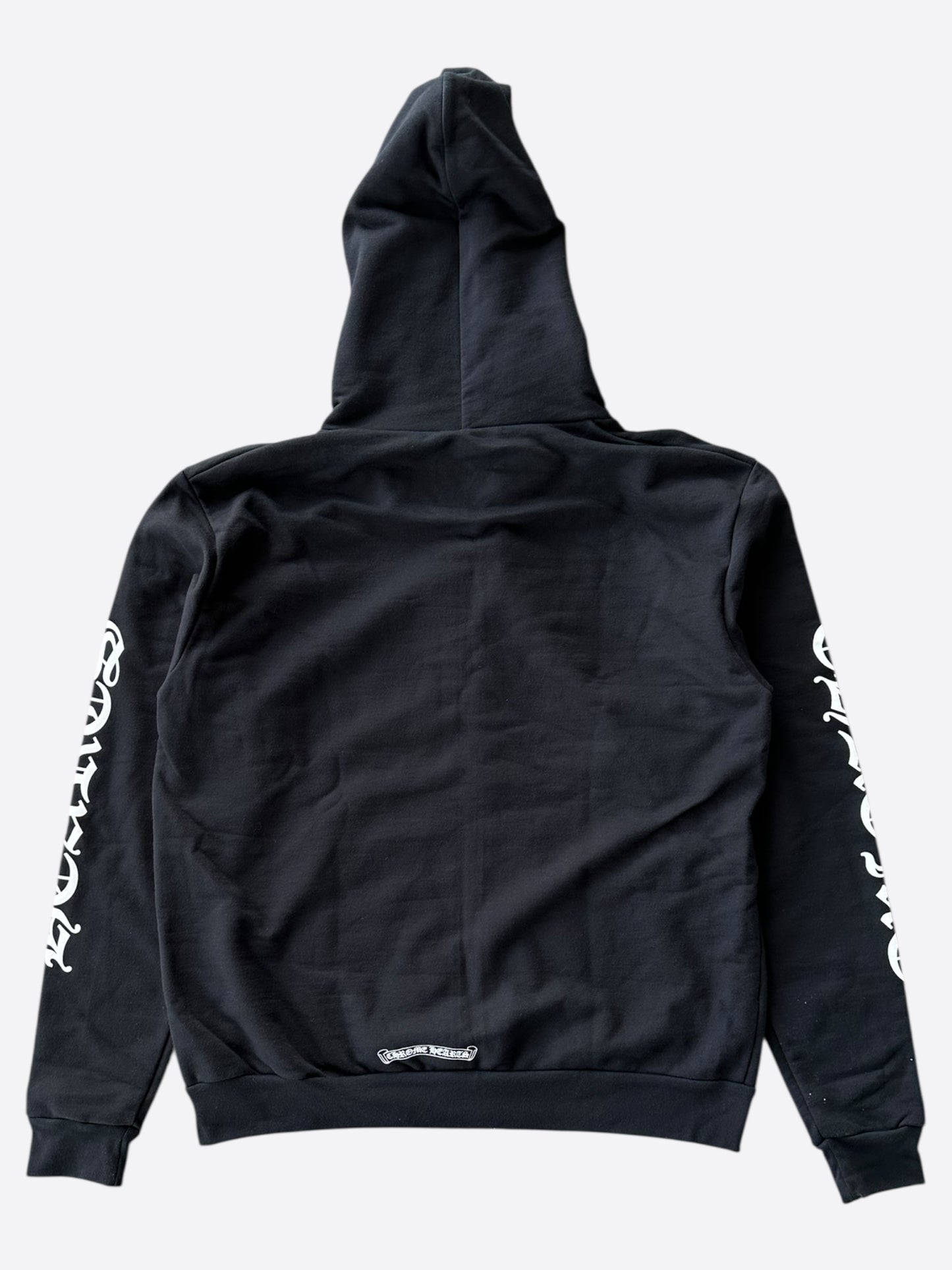 Chrome Hearts Script Logo Zip Up Hoodie