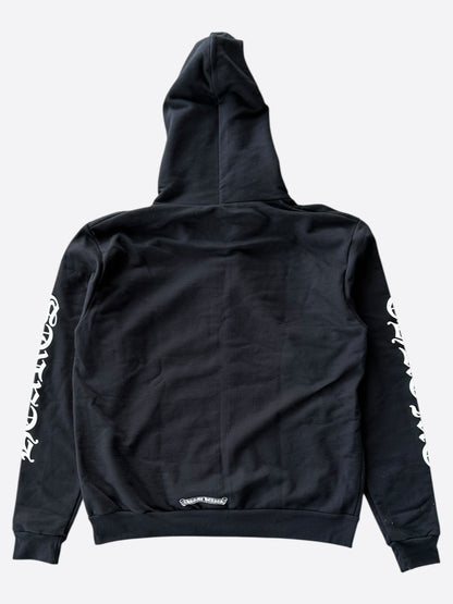 Chrome Hearts Script Logo Zip Up Hoodie