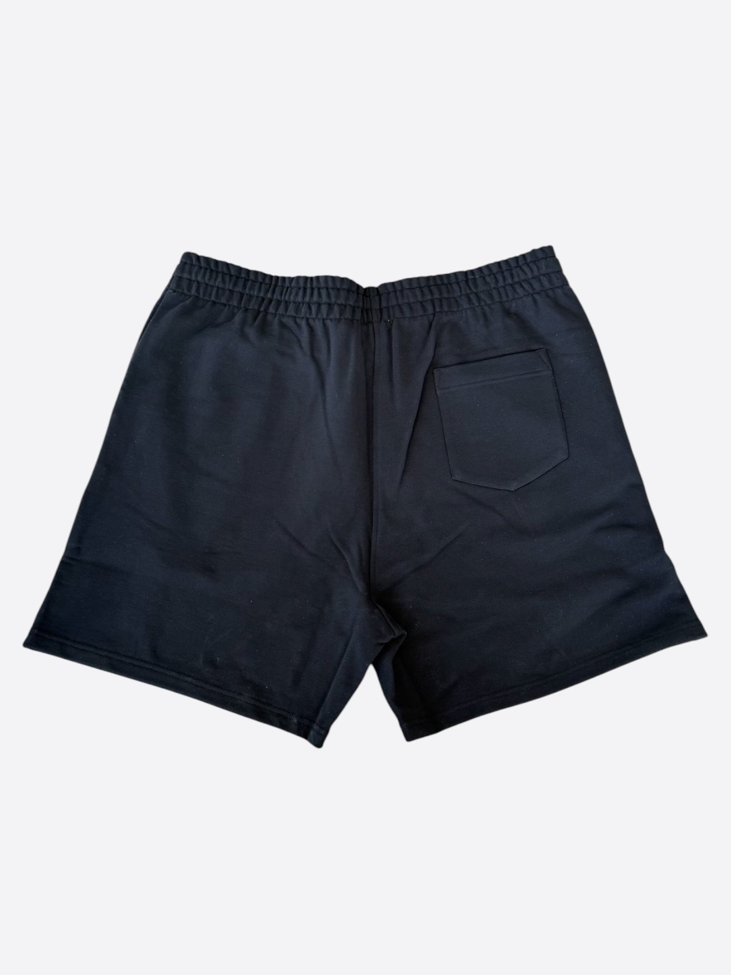 Casablanca Black & Multicolor L'Arch De Tennis Logo Shorts