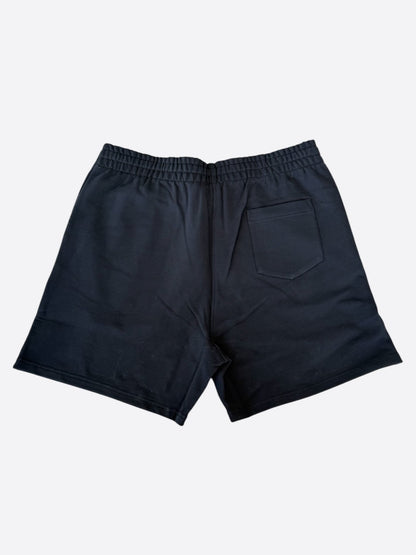 Casablanca Black & Multicolor L'Arch De Tennis Logo Shorts