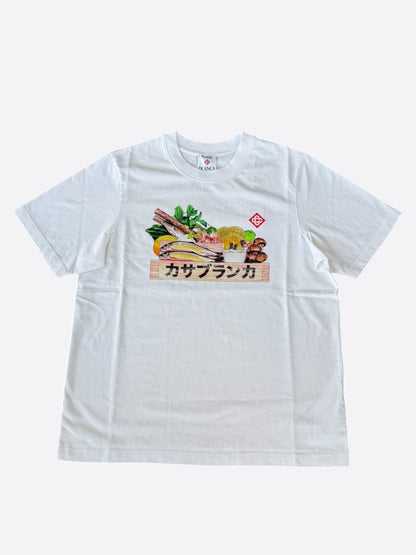 Casablanca White & Multicolor Ingredients Graphic T-Shirt