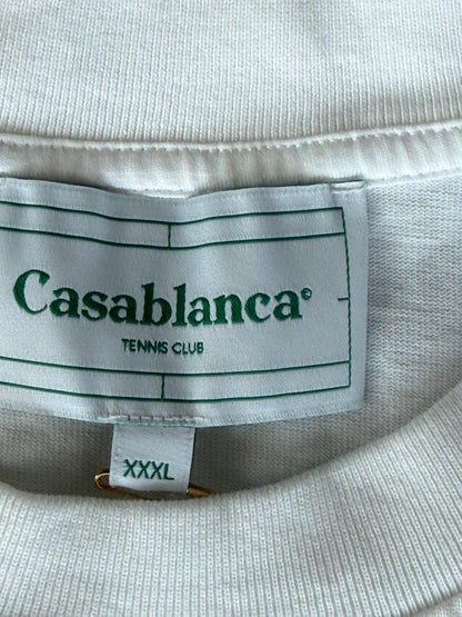 Casablanca White & Multicolor Road To Knowledge Graphic T-Shirt