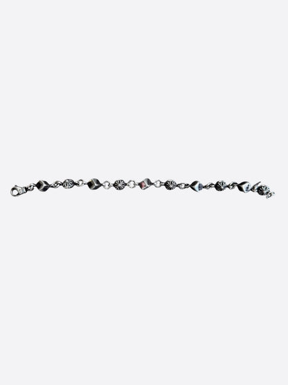 Chrome Hearts Silver Dice Bracelet