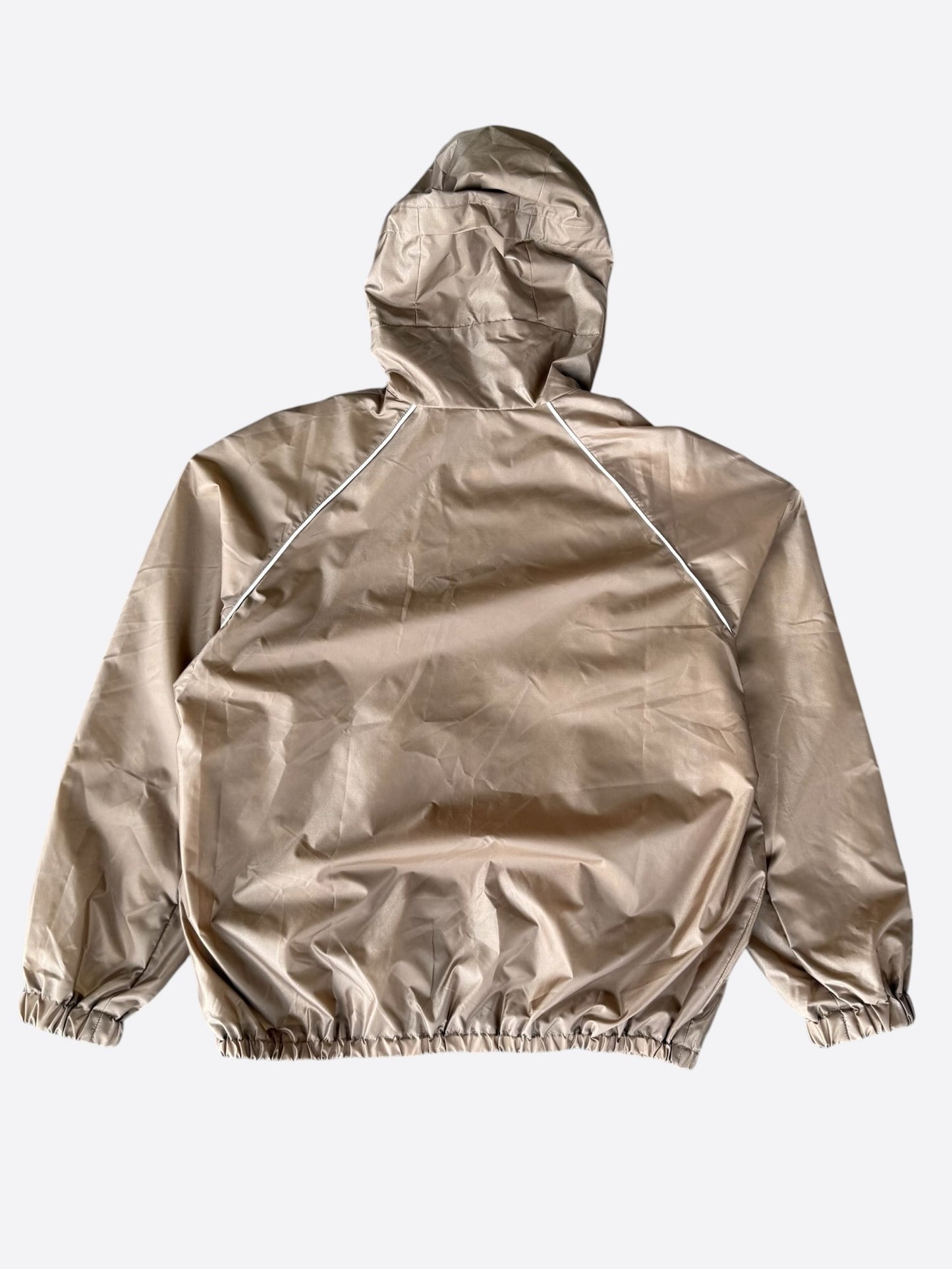Gucci Brown Nylon Windbreaker