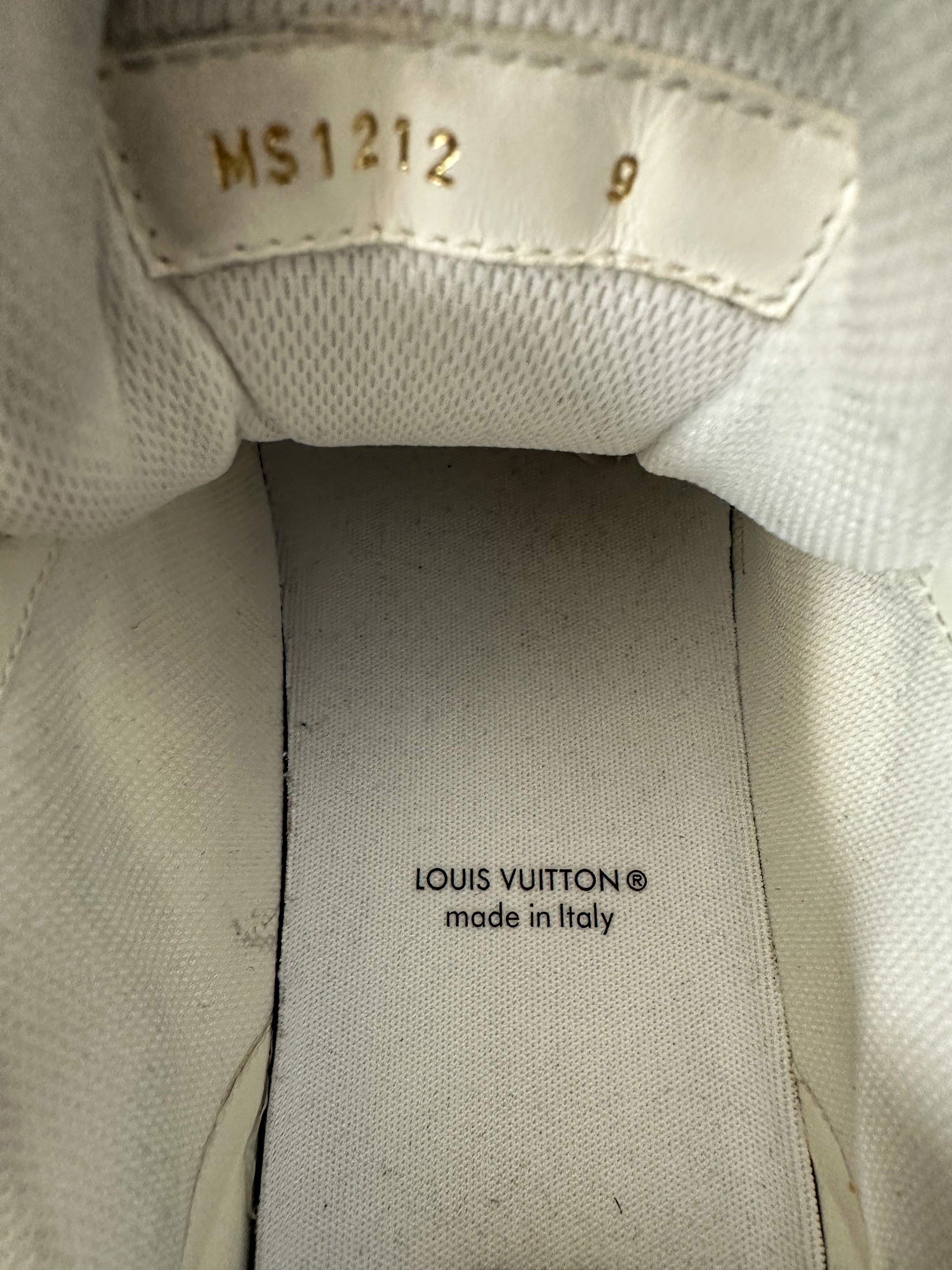 Louis Vuitton Black Monogram Denim Trainers – LS Personal Shopper