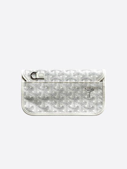 Goyard White St. Louis Pouch