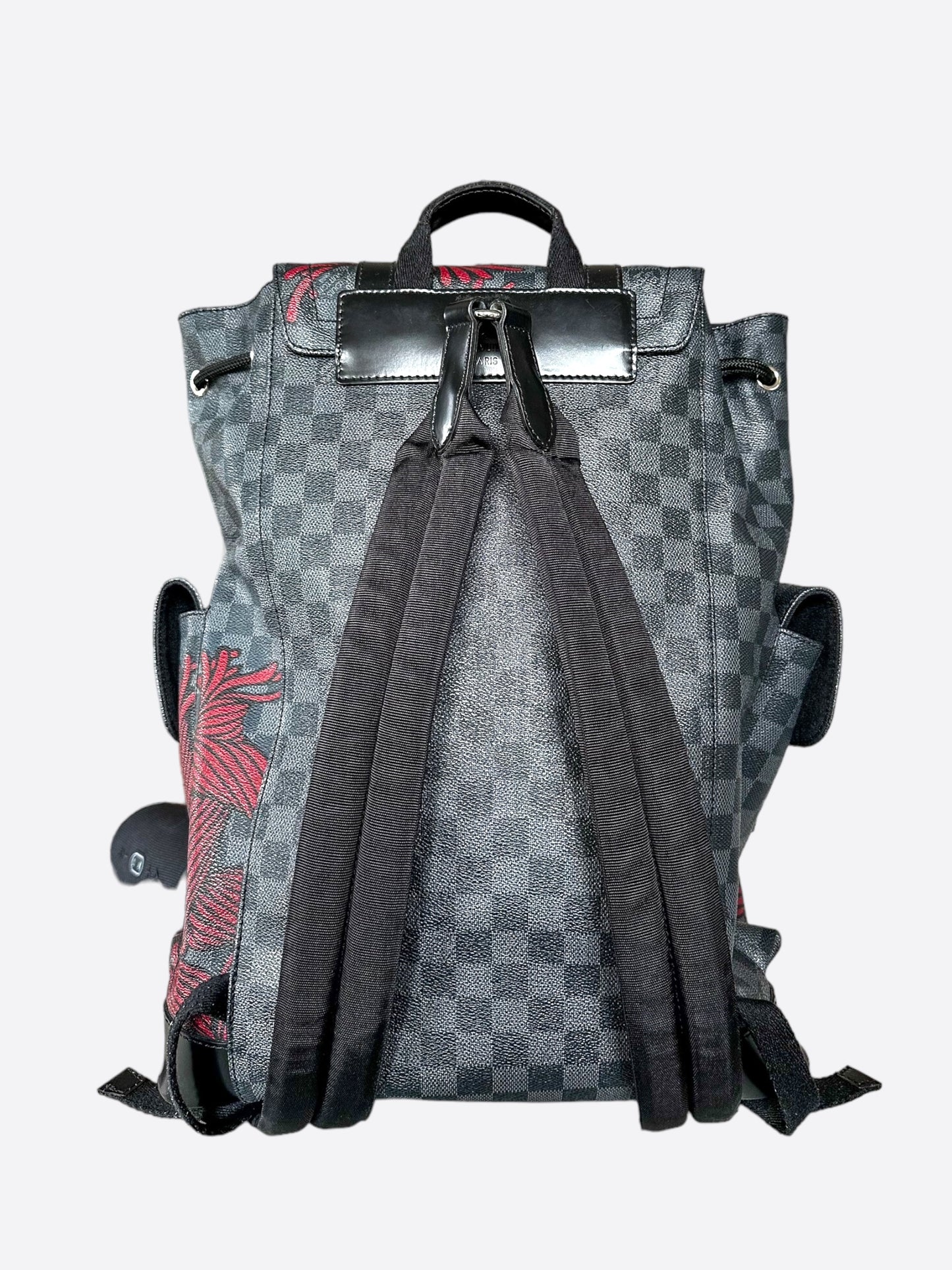 louis vuitton backpack christopher damier alps graphite Louis Vuitton Christopher Nemeth Damier Graphite Christopher Backpack – Savonches