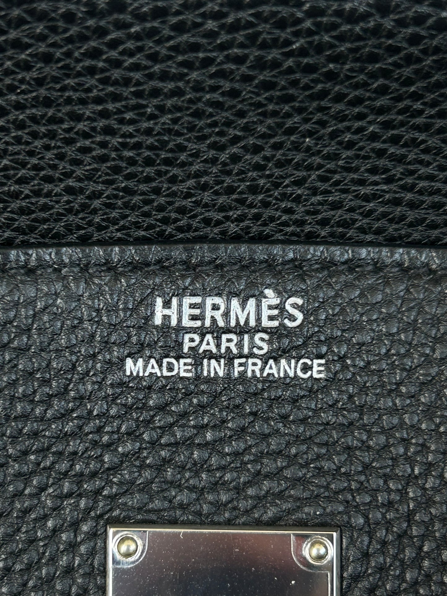 Hermes Black Togo Birkin 50