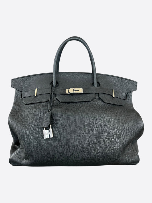 Hermes Black Togo Birkin 50