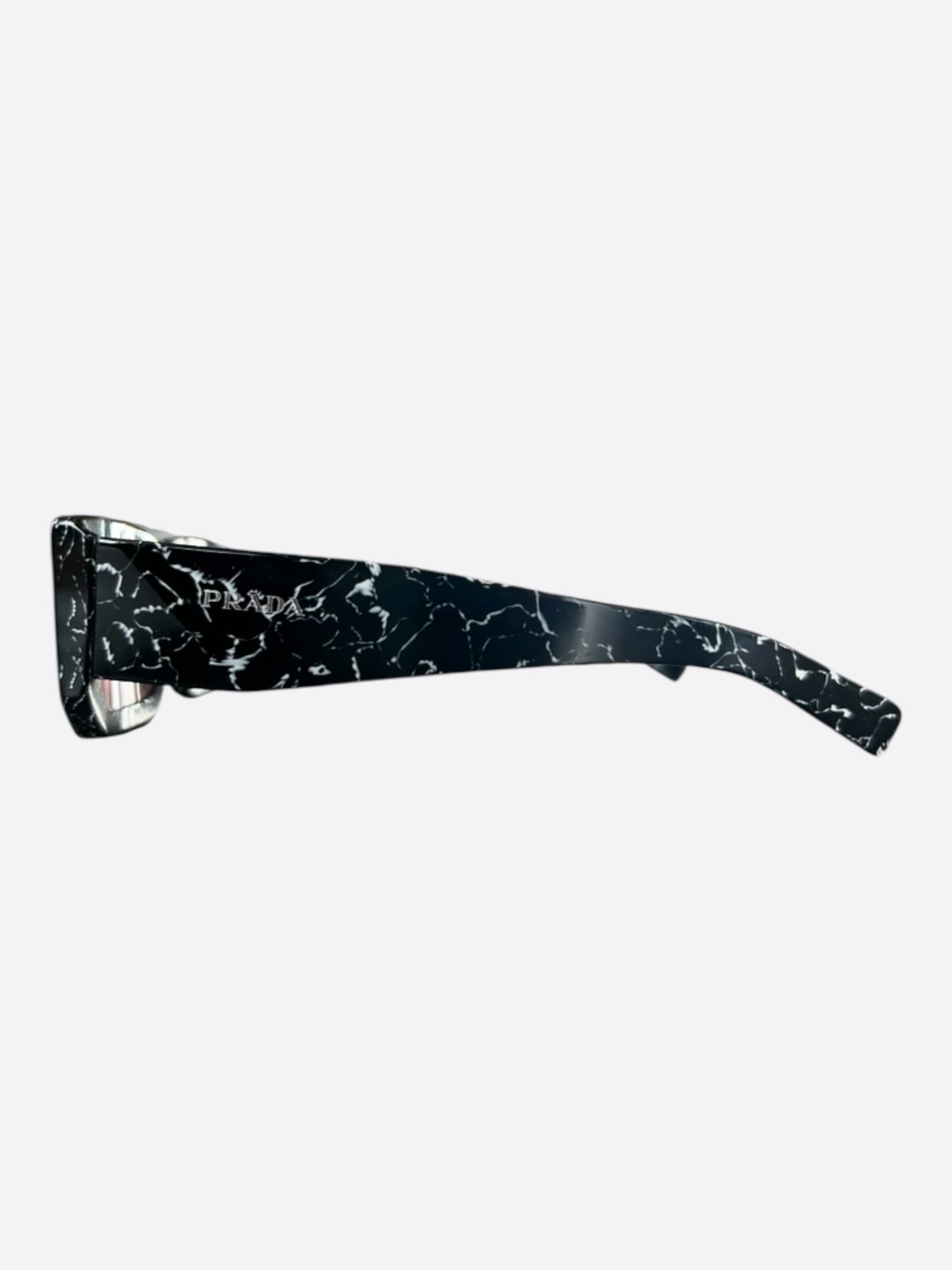 Prada Black Marble Symbole Sunglasses