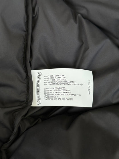 Chrome Hearts Black Cross Jacquard Puffer Jacket