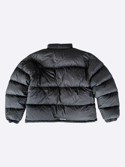 Chrome Hearts Black Cross Jacquard Puffer Jacket