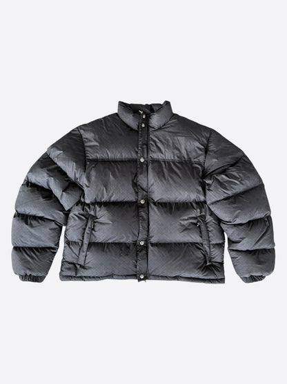 Chrome Hearts Black Cross Jacquard Puffer Jacket
