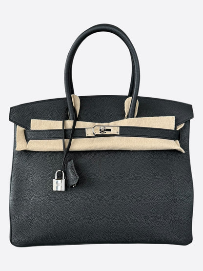 Hermes Black Togo Birkin 35