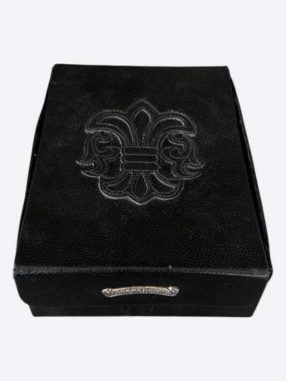 Chrome Hearts Black Leather Sunglasses Case
