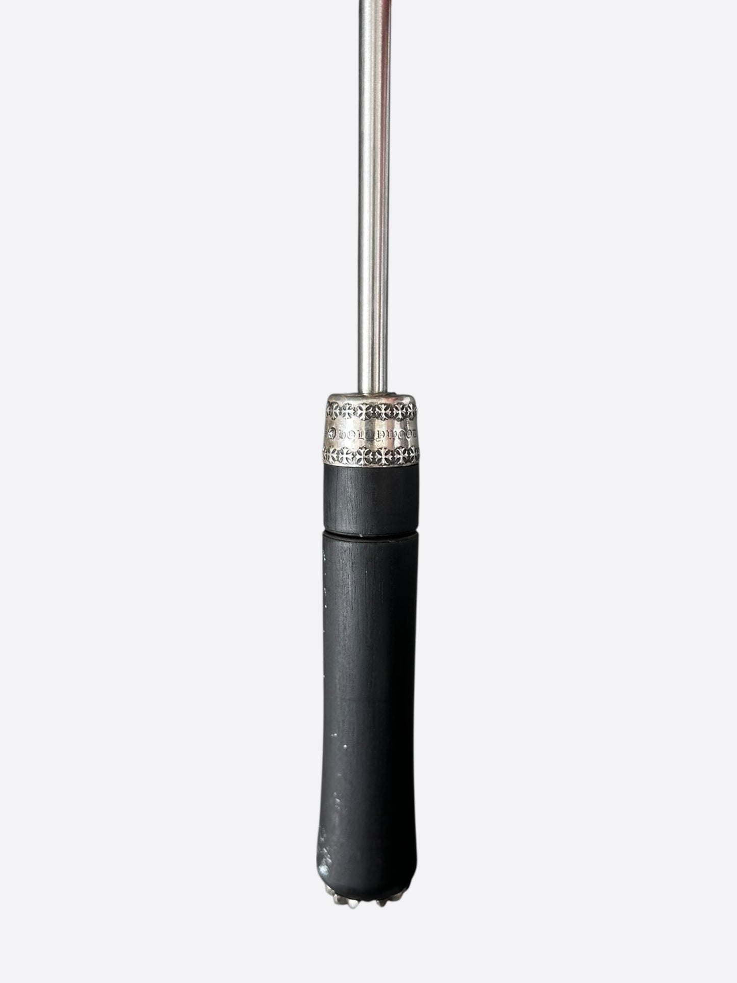 Chrome Hearts Black Wood & Silver Grill Fork