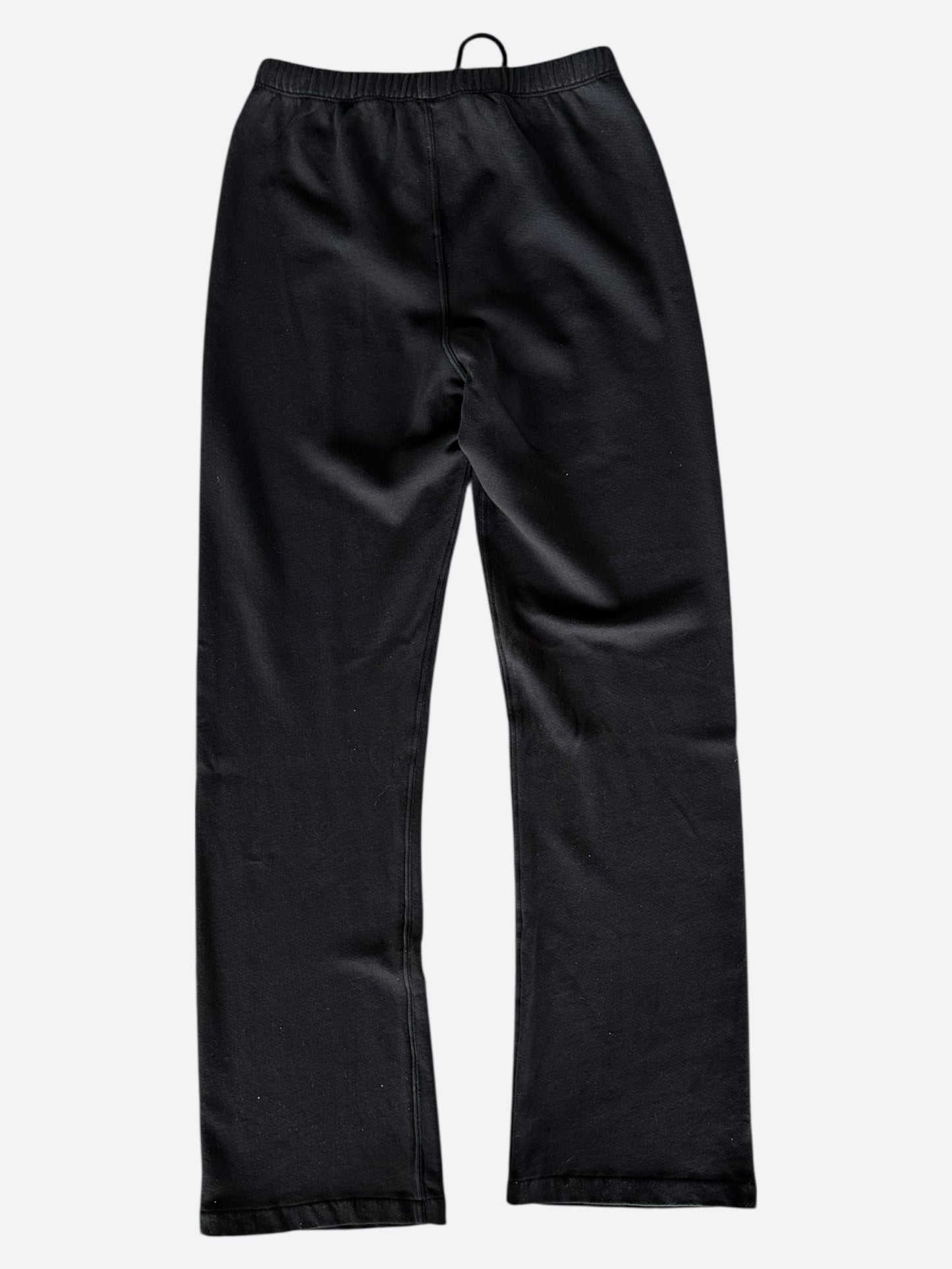 Chrome Hearts Black Velour Triple Cross Women's Sweatpants
