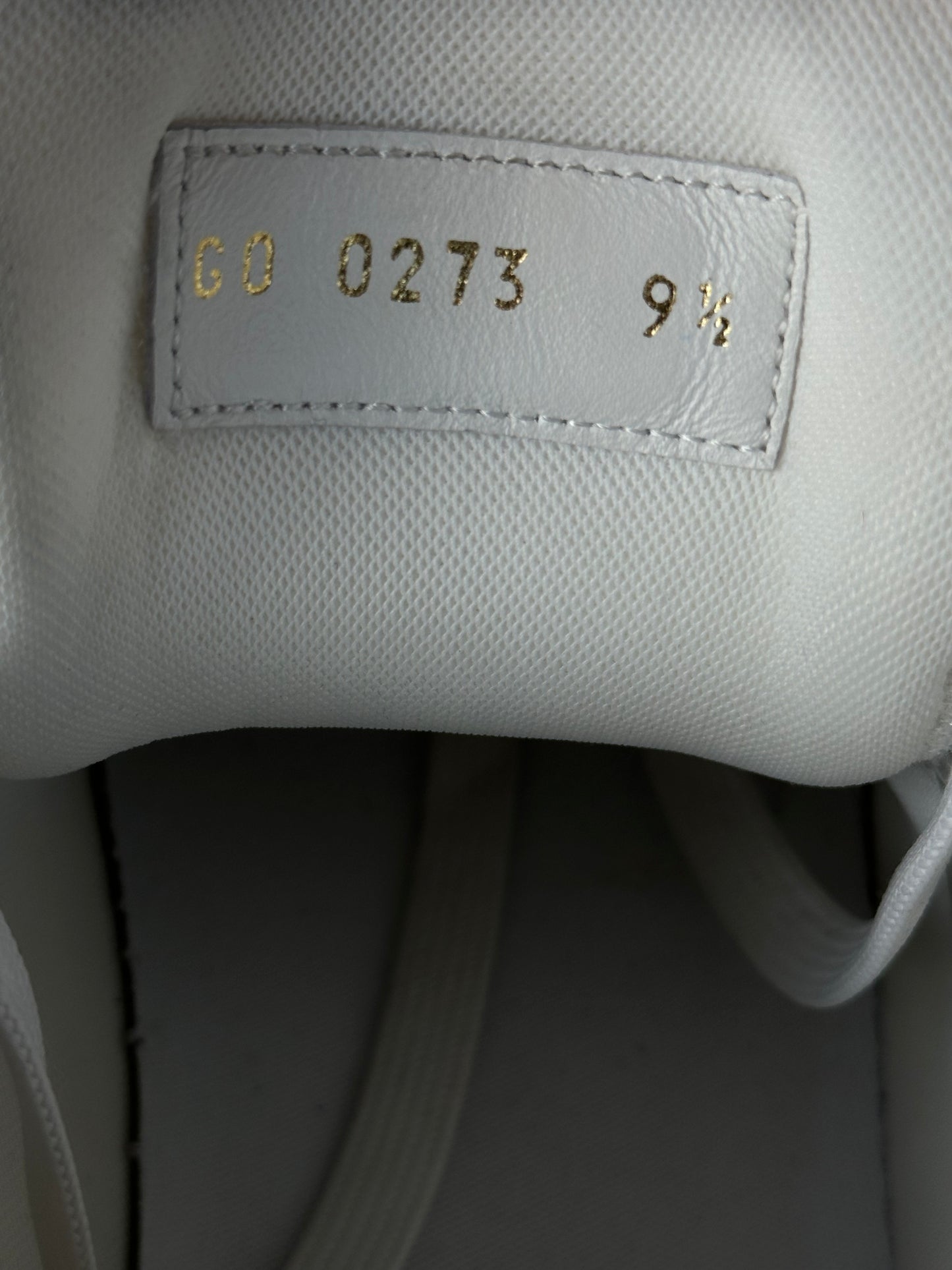 Louis Vuitton Swarovski Blue & White Monogram Trainers