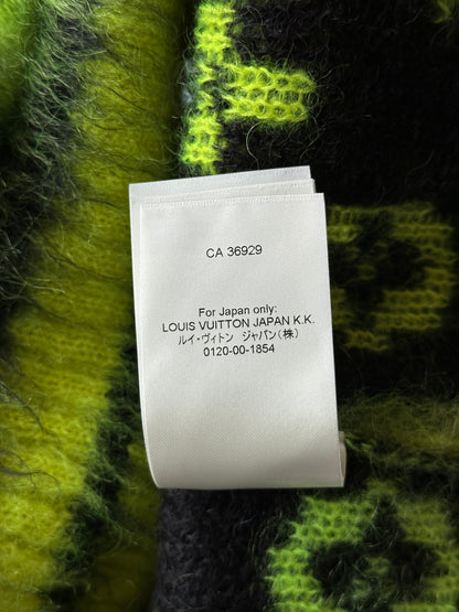 Louis Vuitton Multicolor Monogram Mohair Cardigan