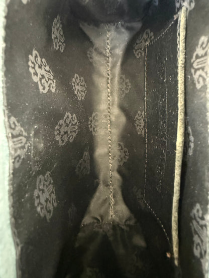 Chrome Hearts Grey & Silver Cross Doc Adams Bag