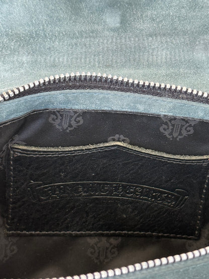 Chrome Hearts Grey & Silver Cross Doc Adams Bag