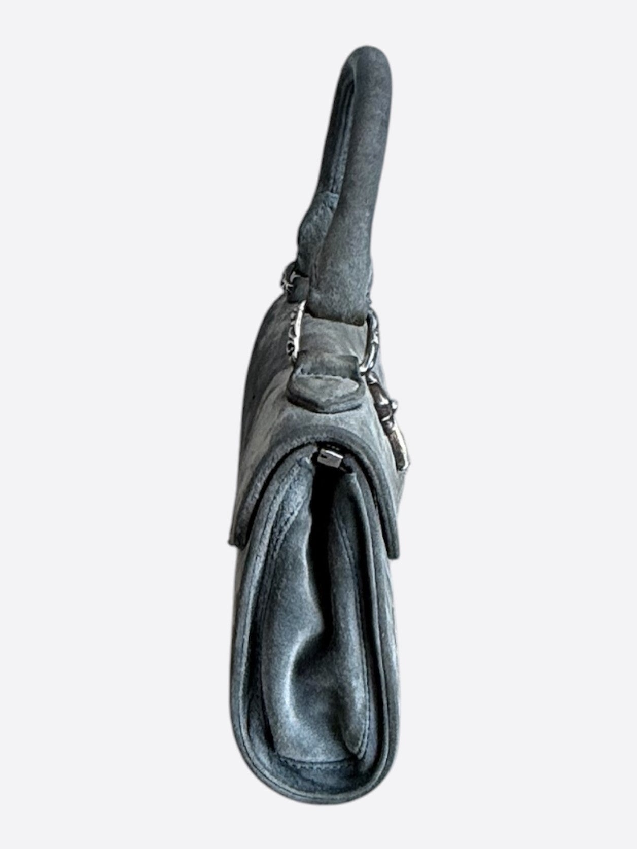 Chrome Hearts Grey & Silver Cross Doc Adams Bag