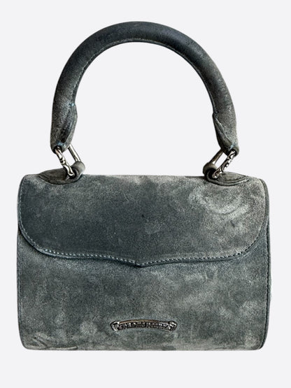Chrome Hearts Grey & Silver Cross Doc Adams Bag