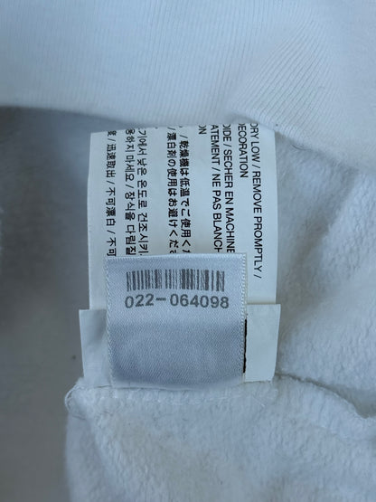 Chrome Hearts White & Black Horseshoe Logo Hoodie