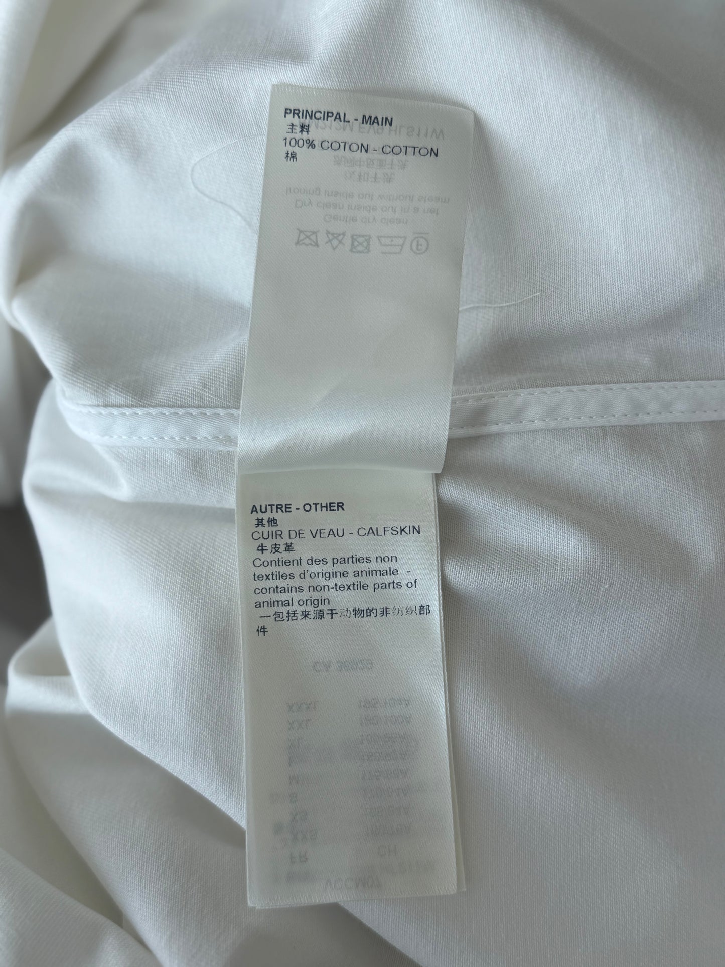 Louis Vuitton NBA White Multicolor Logo Button Up Shirt