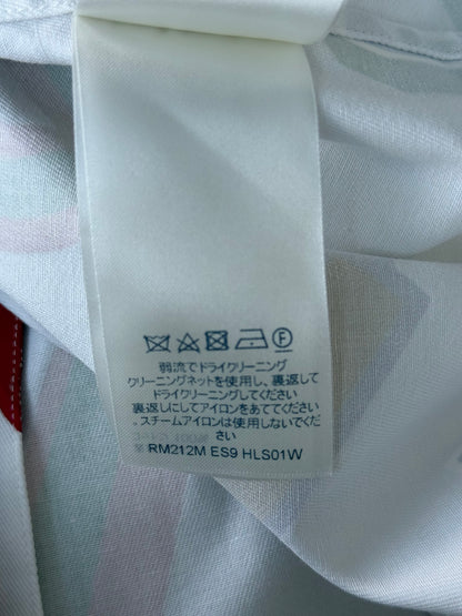 Louis Vuitton NBA White Multicolor Letters Button Up Shirt