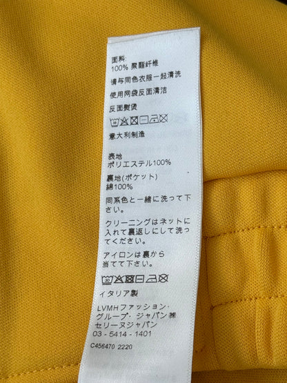 Celine Yellow & Black Logo Striped Track Jacket