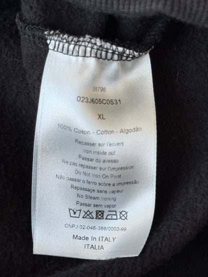 Dior Daniel Arsham Black Logo Hoodie